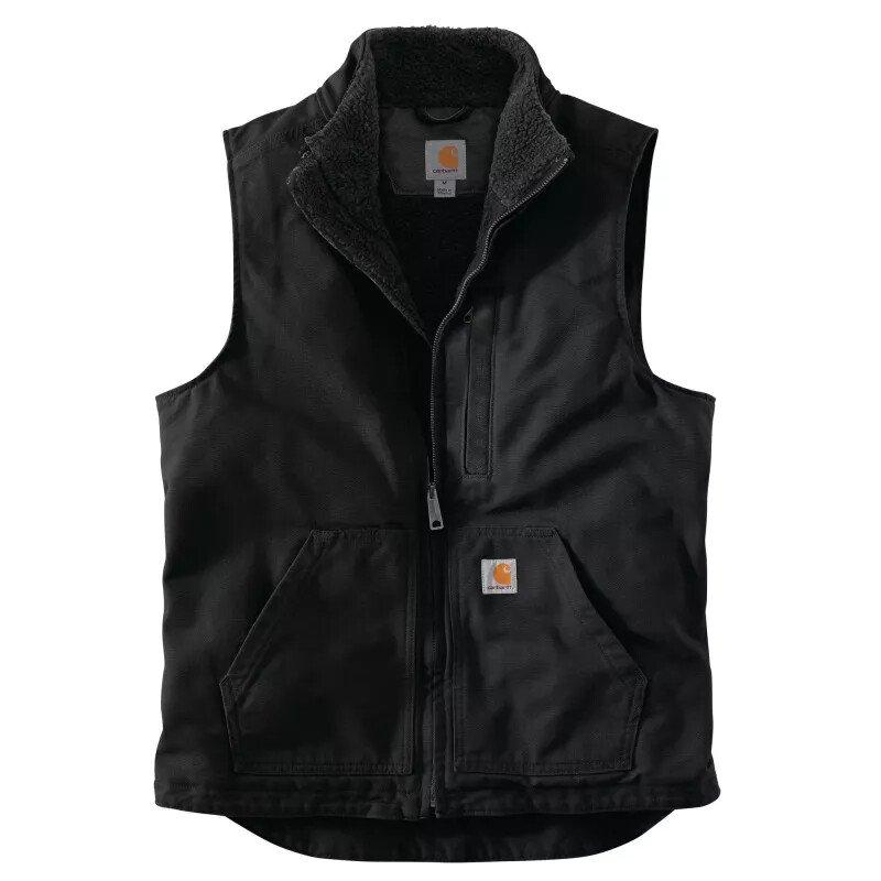 Veste Mock Neck Noir pour Homme - Tailles : XXL - Couleur : Noir_0