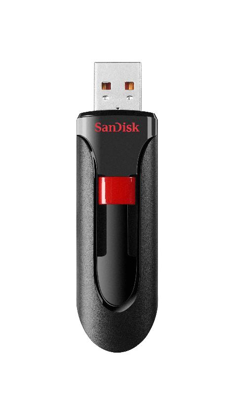 SANDISK CRUZER GLIDE LECTEUR USB FLASH 64 GO USB TYPE-A 2.0 NOIR, ROUG_0