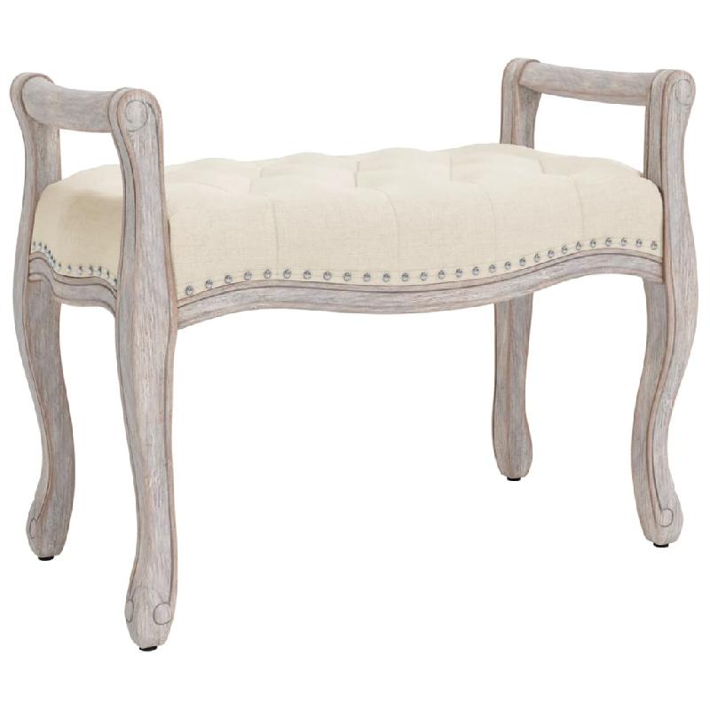 BANC BANQUETTE 80 X 45 X 60 CM LIN BEIGE 02_0010532_0