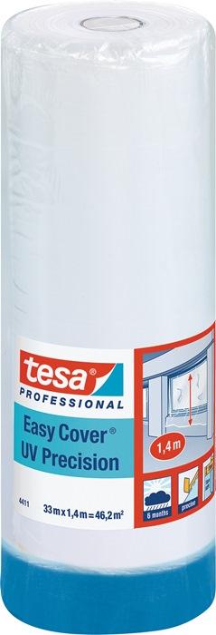 Bande en film plastique Easy Cover® 4411 UV Précision Plus - longueur 33 m - largeur 1400 mm - rouleau tesa®_0