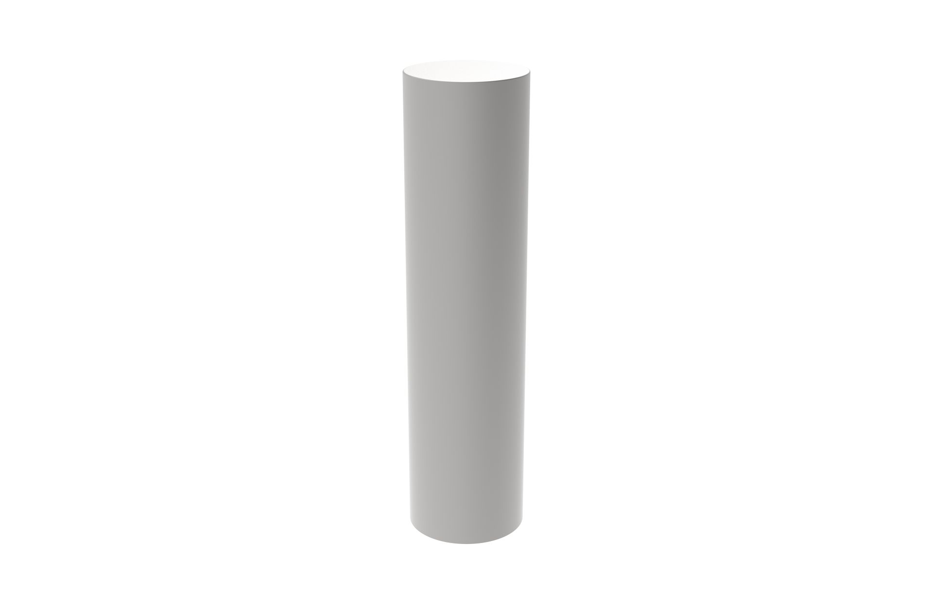 Borne fixe anti-véhicules bélier en acier - Ø250 mm - Hauteur 1000 mm - Résistance 7,2t à 80 km/h_0