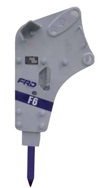 Brise-roches hydraulique gamme F6 TR - modèle tracto TR - Poids opérationnel 365kg_0
