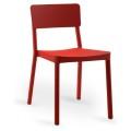 Chaise empilable Linda - intérieur/extérieur - polypropylène et fibre de verre - protection UV - couleurs variées_0