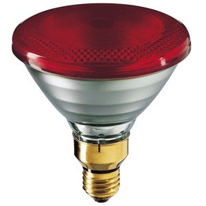 E27 PAR38 230V-240V 150W IR rubifiée Philips - Lampe infrarouge pour chauffage et applications diverses_0