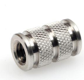 Insert moleté inox 316l_0