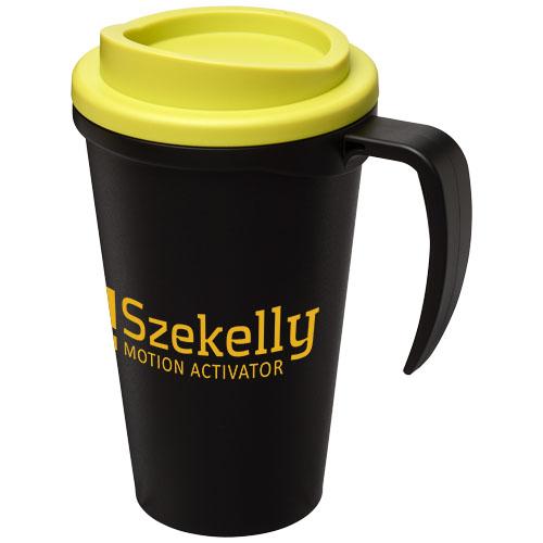 Mug isolant Americano® grande 350 ml - double paroi, couvercle à visser et poignée intégrée_0