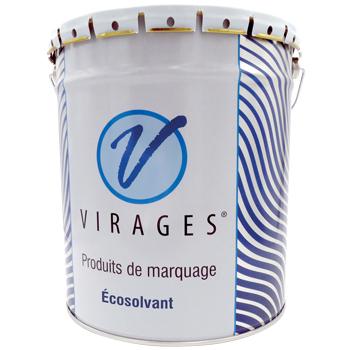 Peinture routière blanche solvantée non nocive - certifiée NF2 - 7 kg ou 25 kg - grande résistance au trafic_0