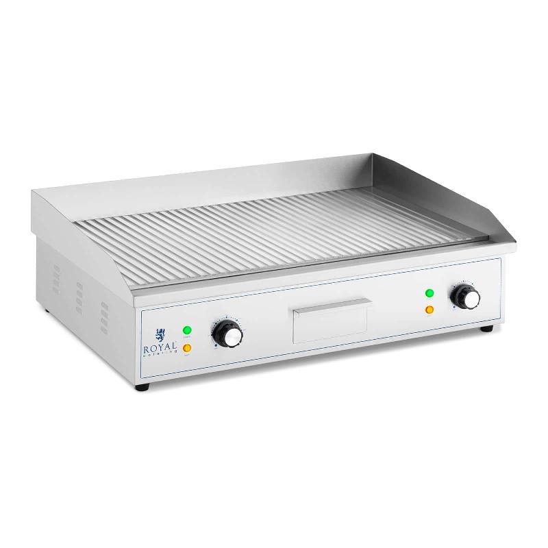 PLANCHA GRILL ÉLECTRIQUE RAINURÉE 700 X 400 MM 4 400 WATTS 14_0004053_0