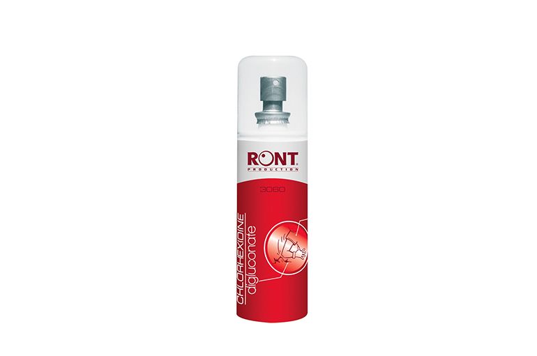 Pulvérisateur à la chlorhexidine 50 ml - matériel de secourisme - Farmor - solution nettoyante et assainissante cutanée_0