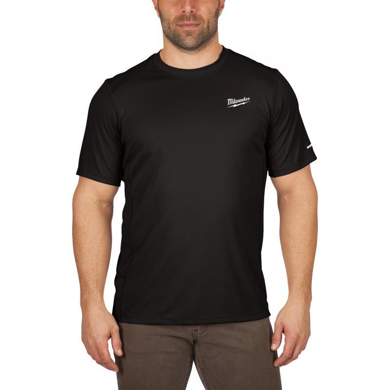 T-shirt workskin manches-court noir MILWAUKEE | 4932493063_0