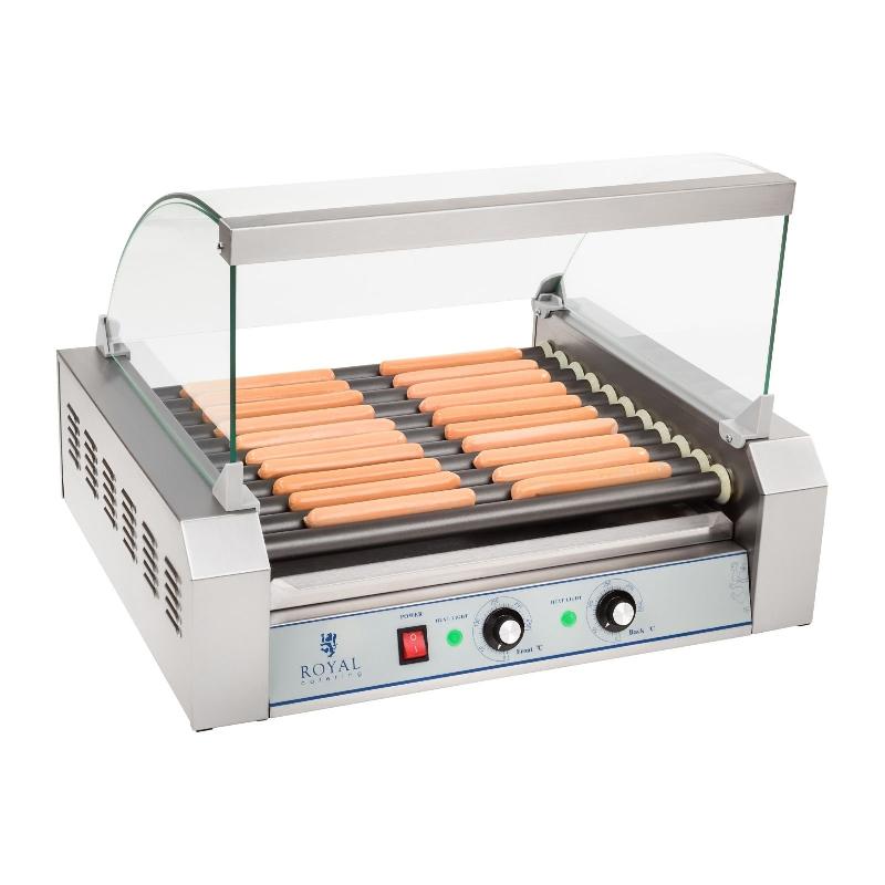 APPAREIL MACHINE À HOT DOG PROFESSIONNELLE TÉFLON 20 SAUCISSES 2 200 WATTS 3614097_0