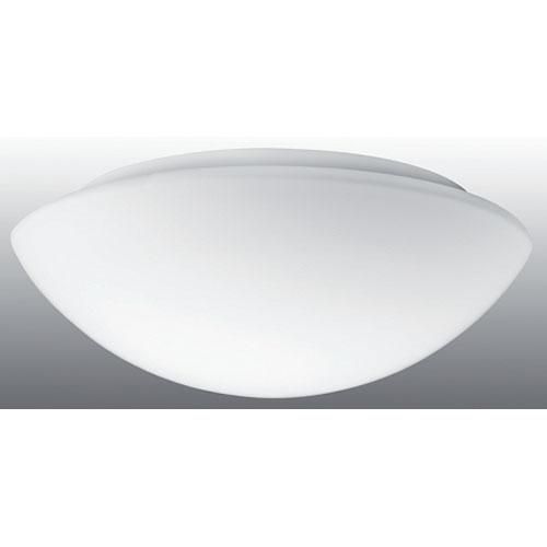Applique plafonnier salle d'eau 60w 230v acier verre opale pandora_0