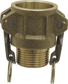 Coupleur mâle pour raccord à came en laiton - diamètre 40/49 - référence 300448_0