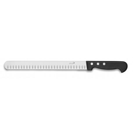 COUTEAU JAMBON/SAUMON ALVÉOLÉ 28 CM BONNE CUISINE ABS DÉGLON_0