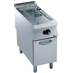 Friteuse gaz 1 cuve 15 litres - brûleurs extérieurs sur meuble - AGA G22/F15A4_0