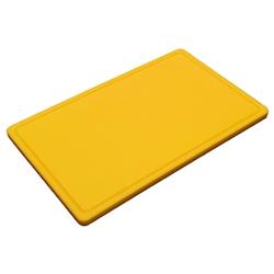 METRO Professional Planche à découper en HDPE, GN 1/1, jaune - jaune plastique 863319_0