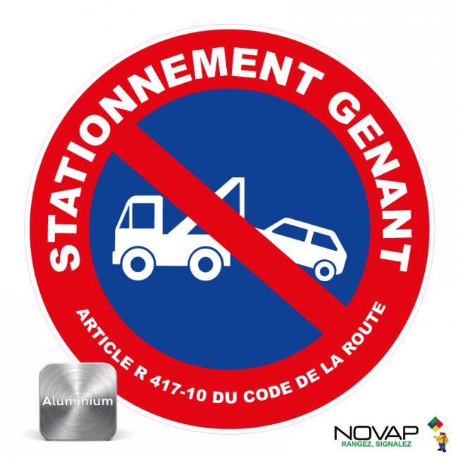 Panneaux ronds alu interdictions obligations - PNRAL-NV04/SG_0