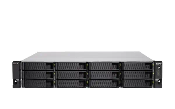 QNAP ts-h1886xu-rp-r2 nas rack (3 u) intel® xeon® d d-1622 32 go ddr4 0 to quts hero noir, gris_0