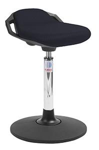 Siège ergonomique Space Sway - base flexible - tissu 3D bleu - pour atelier et laboratoire_0