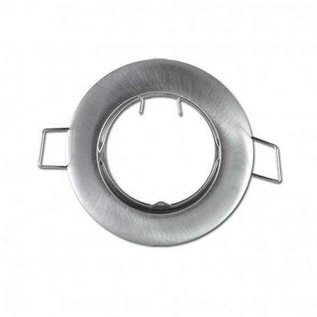 Support de spot argent - diamètre 80mm - modèle 860_0