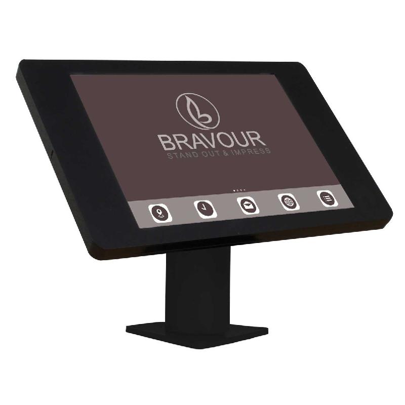 Support sur bureau/comptoir Fino pour iPad 10.2 & 10.5 - noir - Bravour®_0