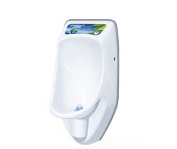 Urinoir sans eau compact et anti-odeurs - Titane résistant - Urimat compactplus - Urimat Schweiz AG_0