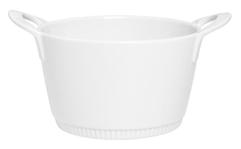 LÉGUMIER ROND BLANC PORCELAINE Ø 16 CM TOULOUSE PILLIVUYT