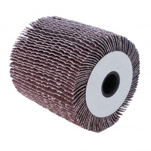 2 BROSSES LAMELLES ABRASIVES 120X100 MM - POUR SURFACE PLANE - GRAIN 40 PEUGEOT