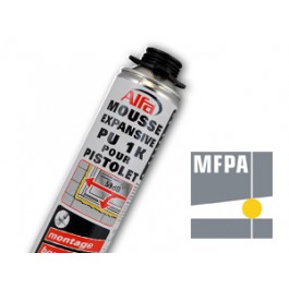 Mousse d'isolation expansive 610 alfa® - pu 1k 750ml pour pistolet_0