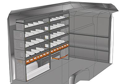 AMÉNAGEMENT DUCATO L2H2 CÔTÉ GAUCHE