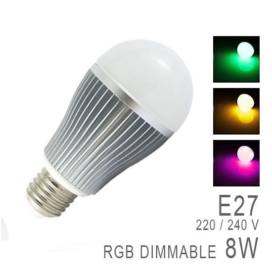 AMPOULE LED E27 RGB