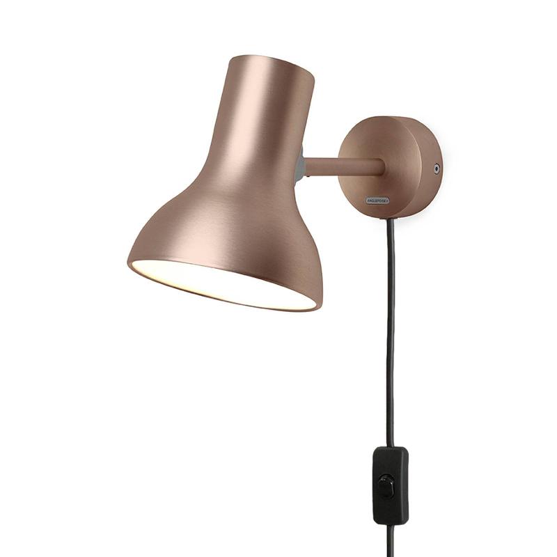 ANGLEPOISE TYPE 75 MINI METALLIC, FICHE, CUIVRE