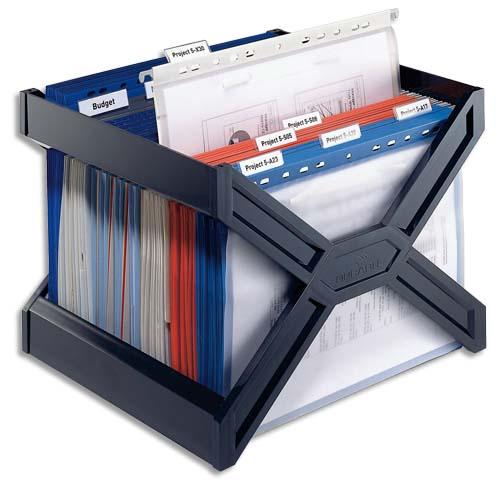 BAC POUR DOSSIERS SUSPENDUS CARRY PLUS, NOIR