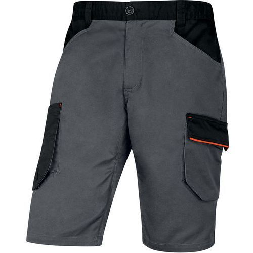BERMUDA DE TRAVAIL M2BE3 GRIS/ORANGE - L - DELTA PLUS