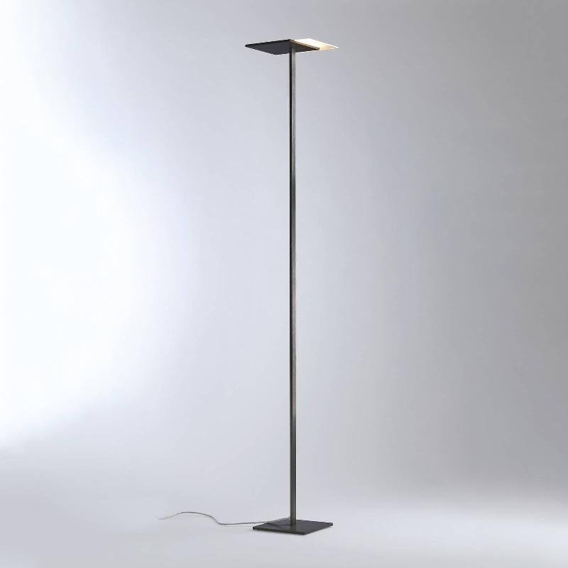 BOPP FLAT LAMPADAIRE LED VARIATEUR ANTHRACITE