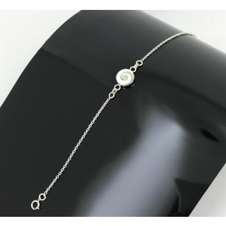 BRACELET OEIL DE SAINTE LUCIE ET ARGENT