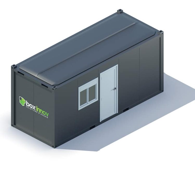 Bureau préfabriqué en kit - Sur mesure - Modulable et personnalisable - Box'innov_0