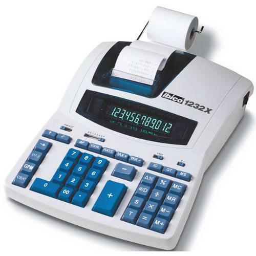 CALCULATRICE IMPRIMANTE PROFESSIONNELLE IBICO 1232X