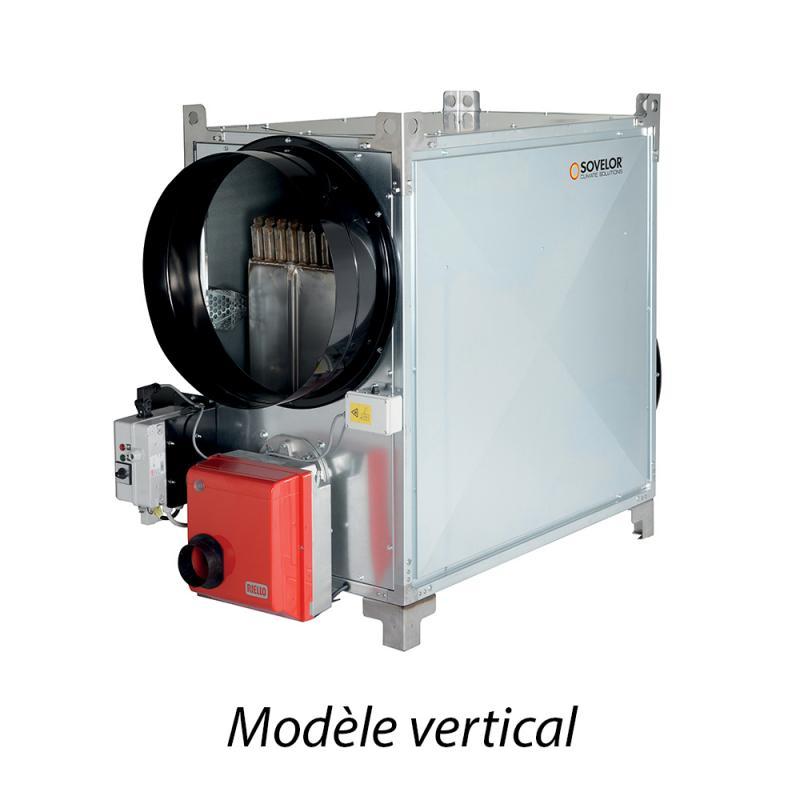 Chauffage air pulsé d'atelier avec brûleur au fuel vertical - SOVELOR-DANTHERM - FARM190_0
