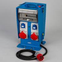 COFFRET MOBILE DE CHANTIER DOUBLE FACE LÉGER ET COMPACT 32 A