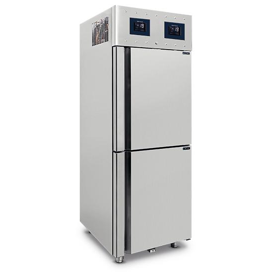 Congélateur 350+350 litres en inox gn 2/1 -10°/-22°c wifi - 700x810x2050 mm - BMB0030/FN_0