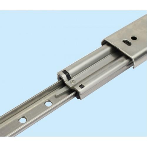 COULISSES À BILLES DS5334 EC 90 KG - FERMETURE AMORTIE - LONGUEUR 600 MM ACCURIDE