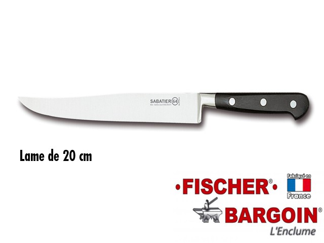 COUTEAU À  DÉCOUPER YATAGAN DE 20 CM SABATIER