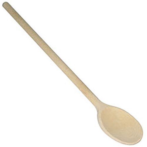 CUILLÈRE INDIVIDUELLE OVALE CREUSE EN BOIS 40CM - METALTEX