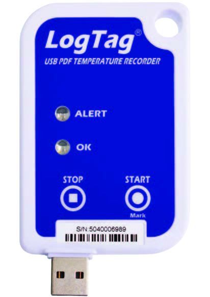 Enregistreur de température USB réutilisable LogTag UTRIX-16 - capteur interne -30°C à 70°C - 16 000 données_0