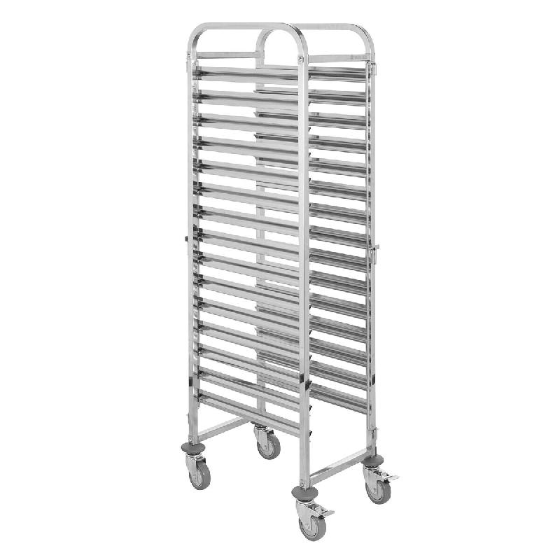 GastroHero Chariot à étagères ECO 15 EN 40 x 60 - inox LR-15MEN_0