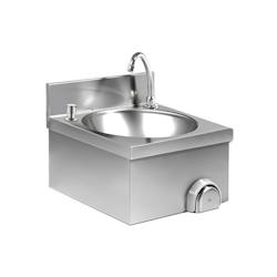 GGM Gastro Lave-mains à commande fémorale avec distributeur de savon - 4063326248736_0