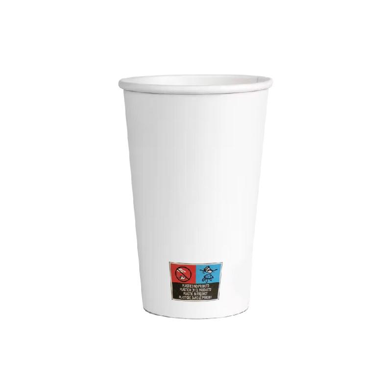Gobelets en papier 355ml 12oz Blanc 2x50un - 6611062_0