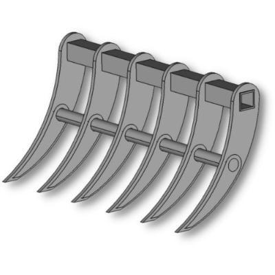 Godet Fléco 2.5-3.5 tonnes - 900 mm de largeur - Minipelle-shop_0