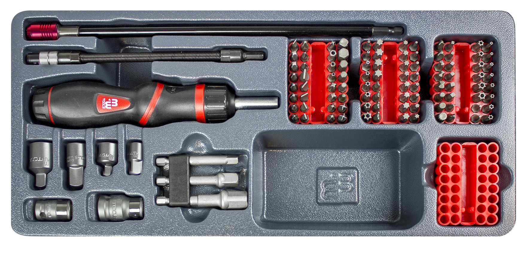 JEU D'EMBOUTS À CHOC 109 PCS MW-TOOLS MWB109